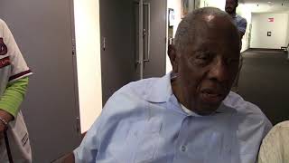 A TV One/TJMS EXCLUSIVE: Baseball legend Hank Aaron stands with Colin Kaepernick Wealth