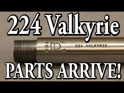 224 Valkyrie Parts Arrive