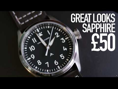 A cracking quartz flieger with sapphire crystal and good finishing for £50 | Militado ML21 review
