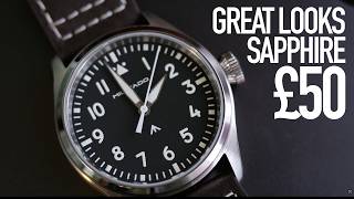 A Cracking Quartz Flieger With Sapphire Crystal And Good Finishing For 50 Militado Ml21 Review