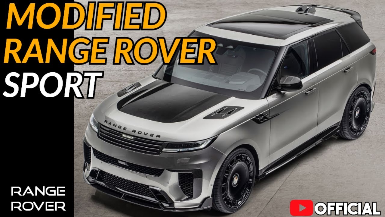 Modified Range Rover Sport Is Ready To Blend In With the Dubai Traffic ...