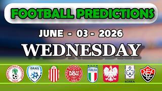 FOOTBALL PREDICTIONS TODAY ( Int. Freindlies | Copa Argentina | Copa do Nordeste ) Picks Vitory