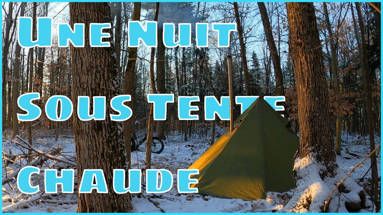 Première nuit sous tente chaude de la saison! 4K