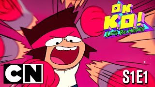OK K.O.! Let's Be Heroes | FULL EPISODE S1E1 | Cartoon Network