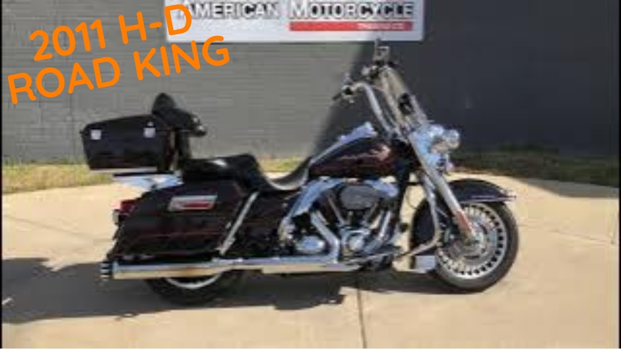 672916 2011 HARLEY-DAVIDSON ROAD KING - FLHR - YouTube