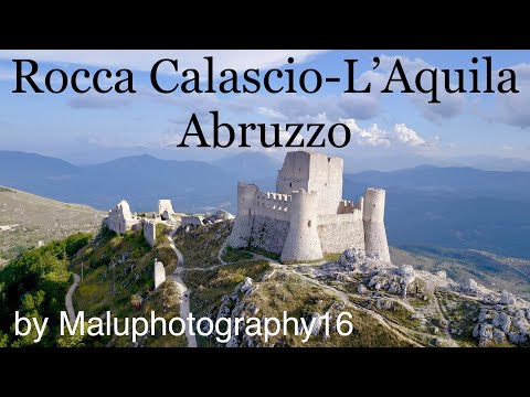 Rocca Calascio-Calascio  L`Aquila Abruzzo Italy🇮🇹/DJI/4K/HD/Drone/Maluphotography16/Gran Sasso/