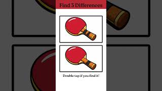 Download Lagu TENNIS PADDLE Differences #shorts #trending #findthedifference MP3