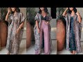 How to cut and sew this trendy 2 in 1 agbada kimono  bubu  adjustable kaftan with tight waist