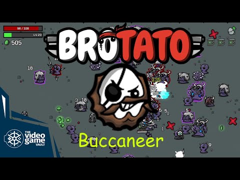 Brotato Abyssal Terrors - Buccaneer - Danger 0 { PC - 1440 60fps - No Commentary }
