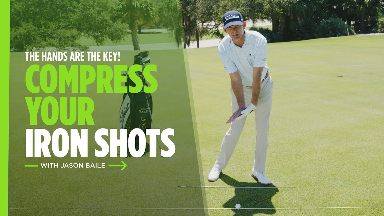 Great ball strikers all have a similar look through impact – club shaft leaning forward, square, de-lofted club face, ball-first contact followed by shallow, dollar-bill divots. This is the recipe for powerful, piercing shots that fly true and as Titleist Staff Member Jason Baile explains, it all stems from proper hand action. Add Jason's Quarter Drill to your practice routine and start training your hands to experience what solid contact truly feels like. 

Explore even more tips and drills from some of the best instructors in the game at https://www.titleist.com/instruction.

» Subscribe to Titleist: https://www.youtube.com/@titleist?sub_confirmation=1

***********************************
00:00 - Introduction
00:15 - Using a disc to visualize correct hand action
00:50 - Using a quarter to feel correct hand action
01:15 - Shot demonstration
01:24 - Review and summary