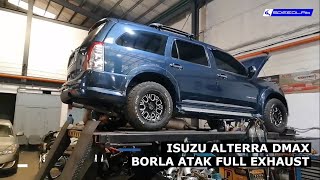 Isuzu Alterra/Dmax Borla Atak Full Exhaust