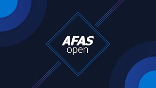Welkom bij de AFAS Open door Bas van der Veldt (AFAS Open 2023)