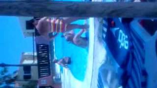 Craig And Lucy In The Pool