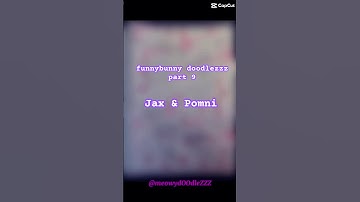 funnybunny doodlezzz part 9 ~ Jax & Pomni 💜❤️ #funnybunny #tadcjax #tadcpomni #tadfc #music