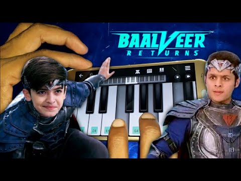 Balveer  Vivaan Theme Song Piano Tutorial  walk band