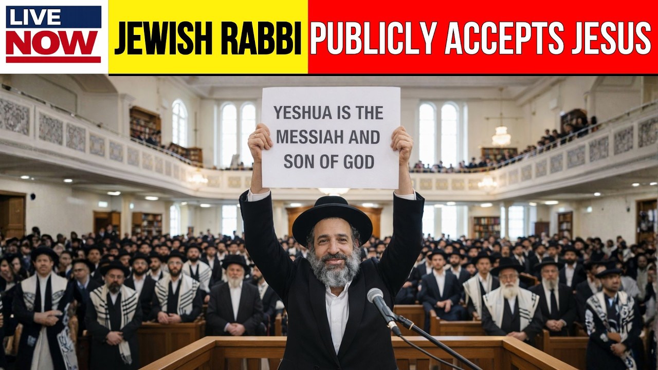 LIVE: Thousands Watch as a Senior Rabbi Proclaims Yeshua the Messiah & Son of God