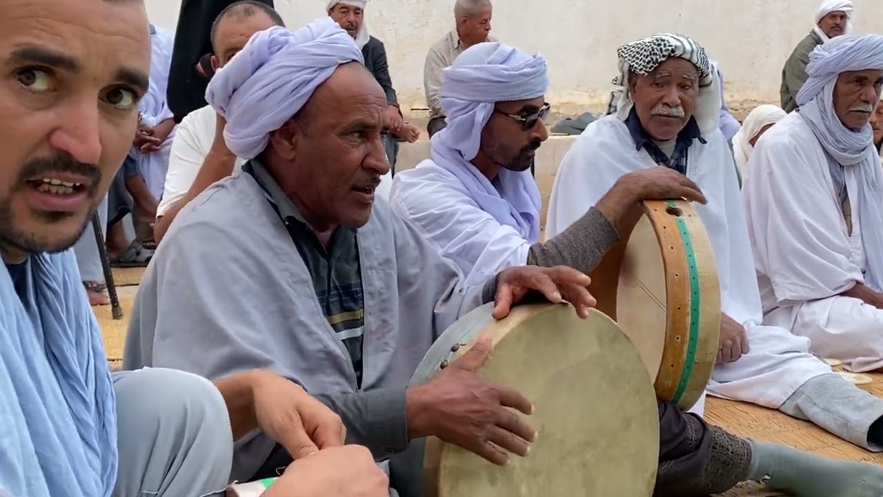 يا شياب راني انادي - على سعيد -حضرة القادرية في مزار سيدي إبراهيم بن أحمد القادري نفطة توزر تونس