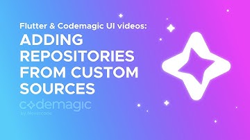 Flutter & Codemagic: Adding repositories from custom sources
