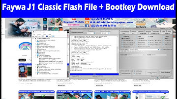 Faywa J1 Classic (SPD6531E) Flash File Boot Key and Password Unlock