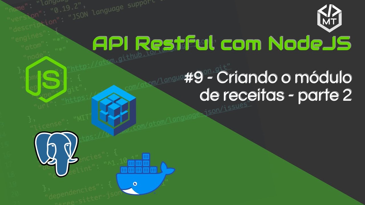 API Restful com NodeJS - #9 Criando o módulo de receitas - Parte 2 ...