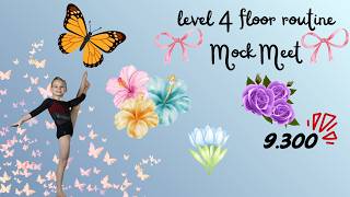 USAG Level 4 Floor Routine 2025 Mock Meet