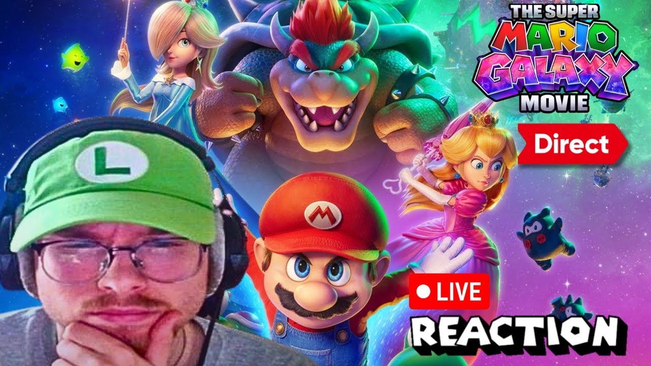 🔴The Super Mario Galaxy Movie Direct 3.9.2026 REACTION