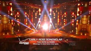 Carly Rose Sonenclar - Rolling in The Deep X Factor USA. Top 8