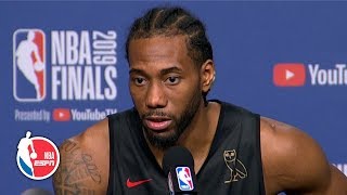 'I'm playing to have fun' - Kawhi Leonard | 2019 NBA Playoffs