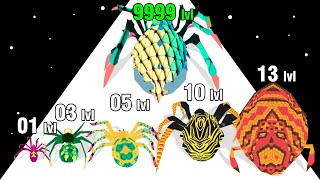 SPIDER EVOLUTION RUNNER: Level Up 'Last Spider' (Insect Evolution Run)