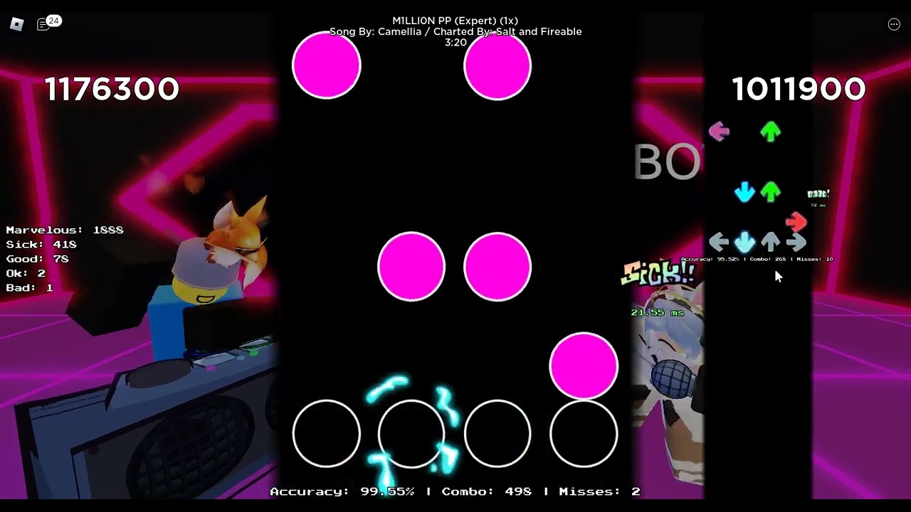 Friday Night Bloxxin' | camellia - million pp 97.61%