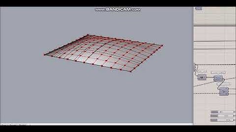 Planar Quad exploration with Kangaroo