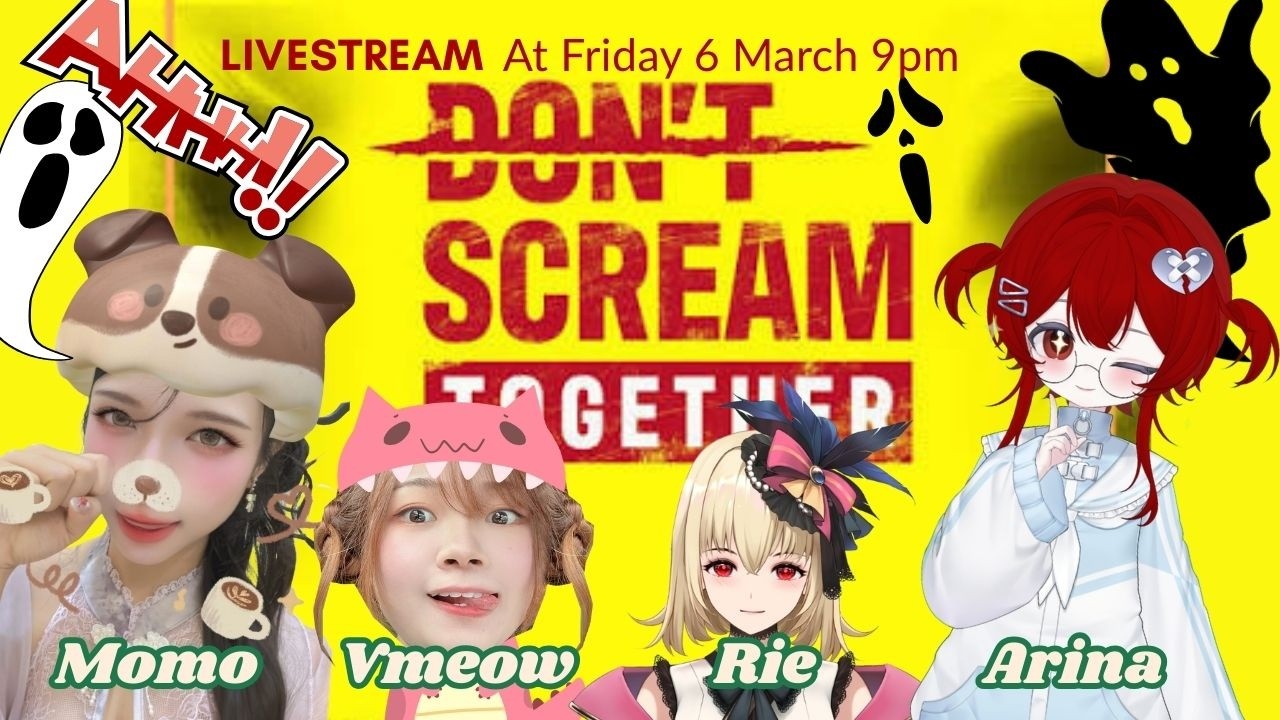 今晚刺激了！很久沒有玩可怕的游戲今天就拖了大家一起diedie 【ft Vmeoww ，Vtuber @miyasakarie  & @arinayomich 】