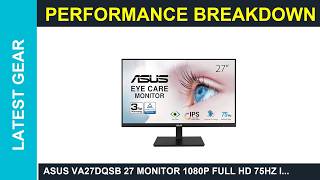 ASUS VA27DQSB 27 Monitor 1080P Full HD 75Hz IPS Review Is it Worth it