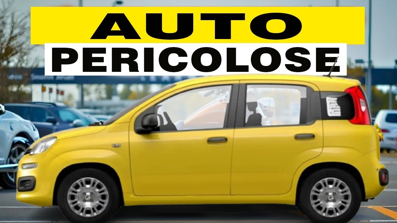 Le 10 Auto Più Pericolose del 2025 (Euro NCAP: “Grave Rischio”)