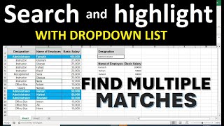 Return Multiple Match Results in Excel formula