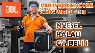 JBL PARTYBOX ENCORE : SUDAH DAPAT 2 MIC WIRELESS !! | REVIEW & TEST SOUND INDONESIA | UTAMA AUDIO screenshot 3