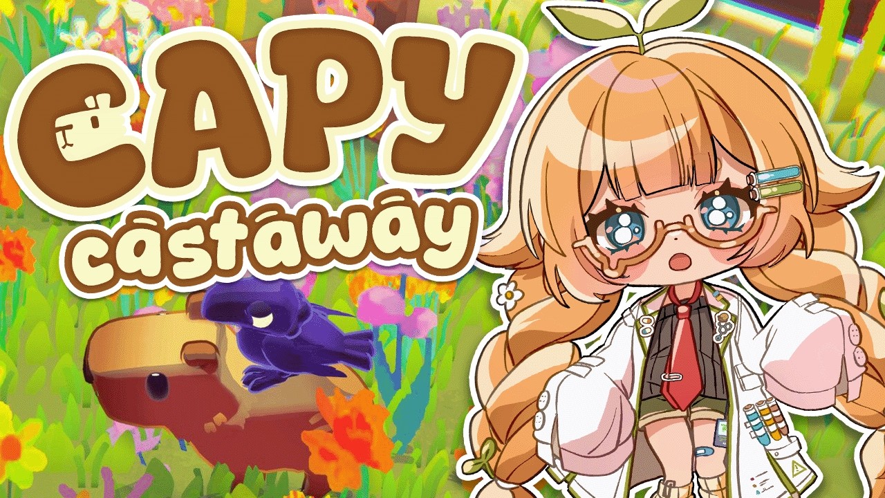 i am capybara 【CAPY CASTAWAY】