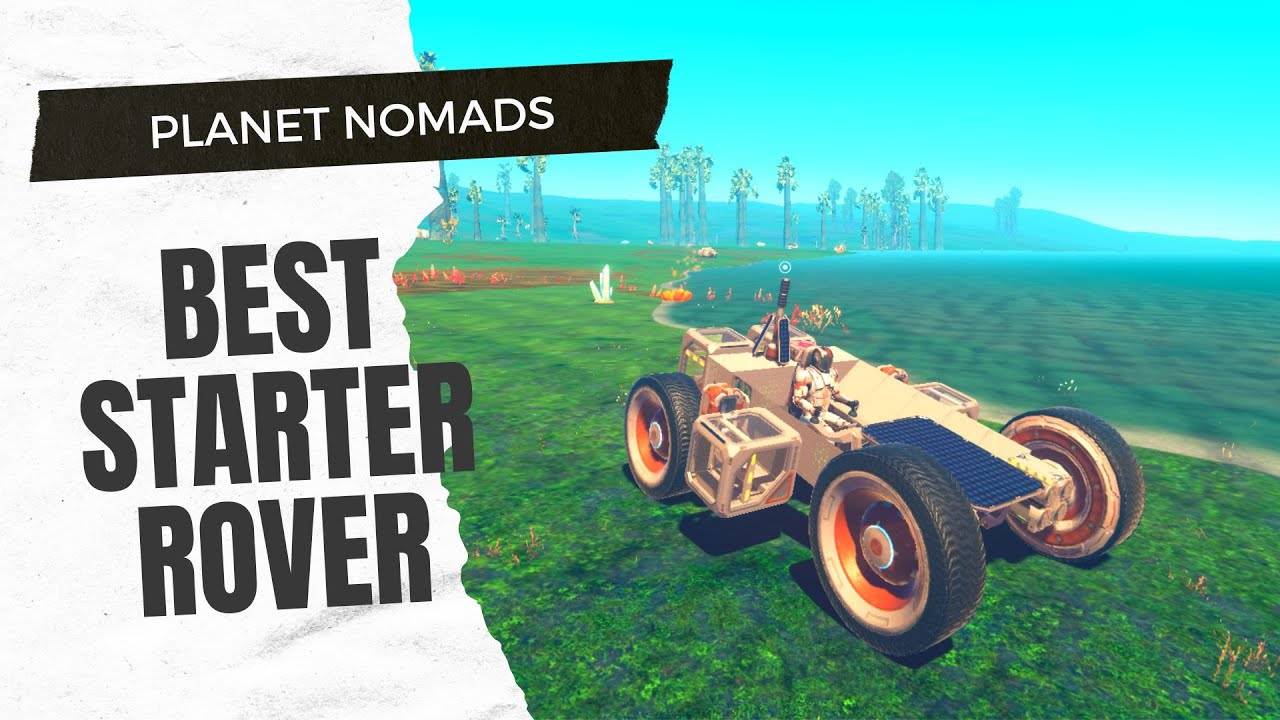Planet Nomads: Creations Showcase 04 - Best Starter Solar Rover v3.0 "The White Knight"