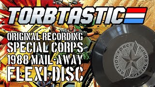First Playback In 37 Years 1988 Action Force Gi Joe Special Corps Flexi-Disc Ultra-Rare Uk Exclusive