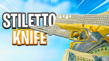 Using the STILETTO KNIFE Operator Mod for the FIRST time in Black Ops 4 #KARNAGERC