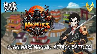 Ninja Saga - Clan Wars Manual Attack Battles (Magnifics) 2026 screenshot 4