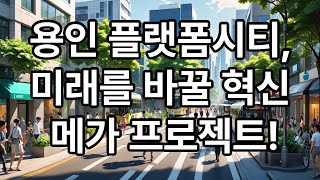 용인 플렛폼시티 미래를 바꿀 혁신 메가 프로젝트