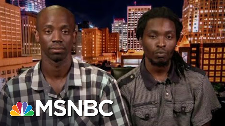Attacked Donald Trump Protester Rakeem Jones Speaks Out | The Last Word | MSNBC