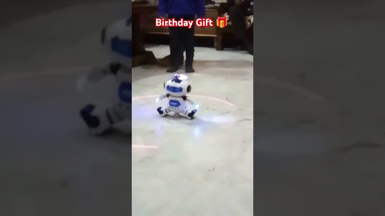 Birthday gift dancing robot 🤖 