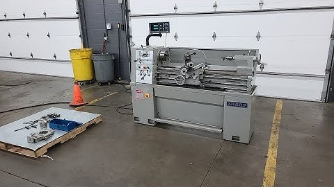 SHARP Model: 1440F 14″ x 40″ Tool Room Precision Lathe W/2 Axis Acu-Rite Digital Readout