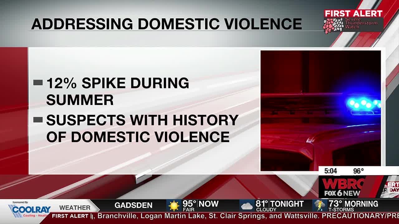 New study shows spike in domestic violence during summer - YouTube