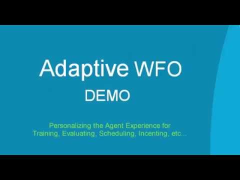 Adaptive WFO Agent Dashboard Demo