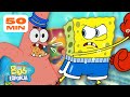 Bob Esponja | As Maiores Brigas de Bob Esponja e Patrick! | 50 Minutos | Bob Esponja em Português