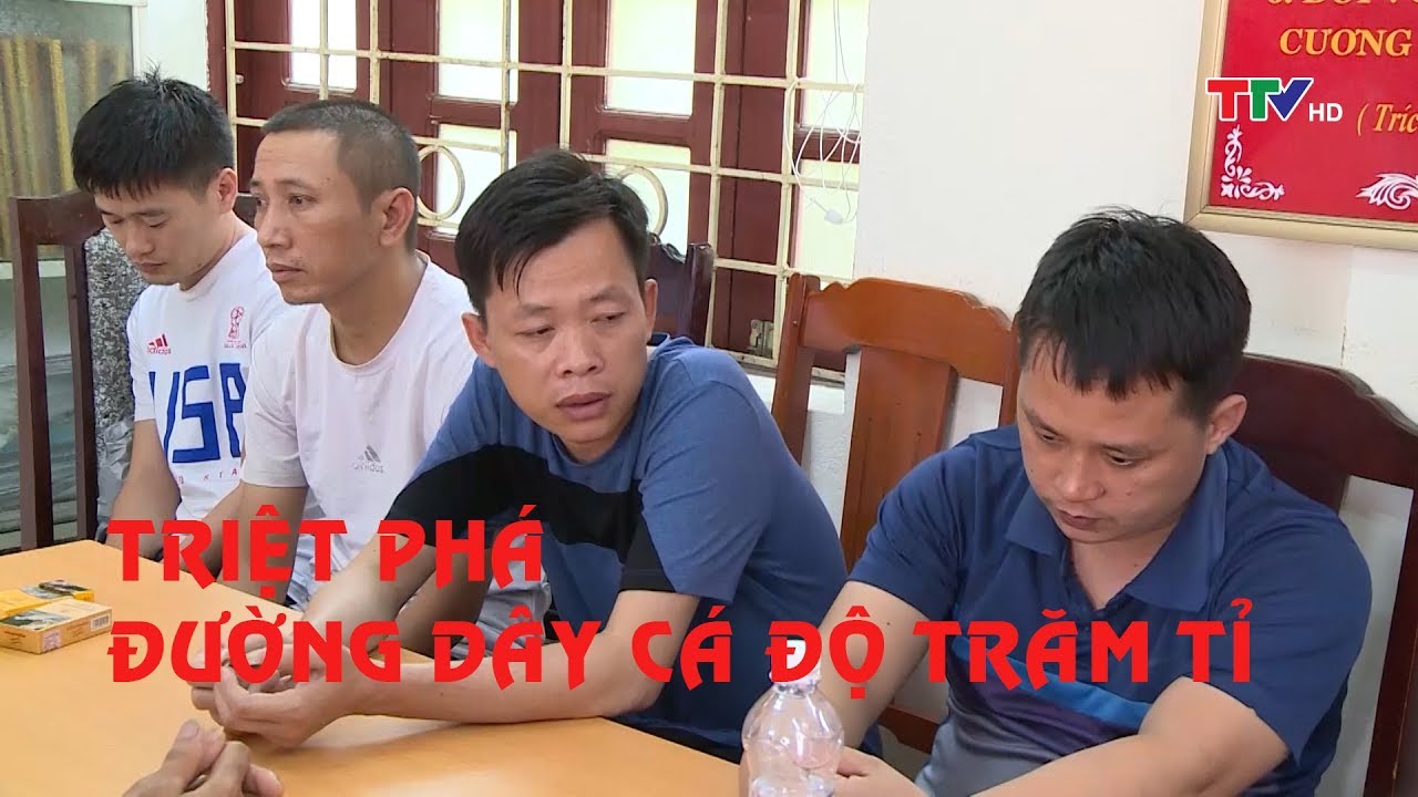 Nóng│Triệt xóa đường dây cá độ bóng đá, lô đề hàng... - youtube