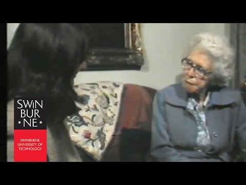 Recollections of Gwen Swinburne (part 1 of 3)